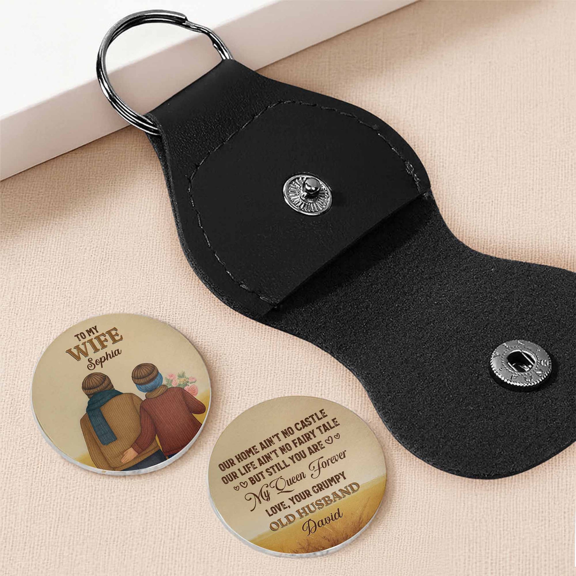 To My Wife, You Are My Queen Forever, Couple Design