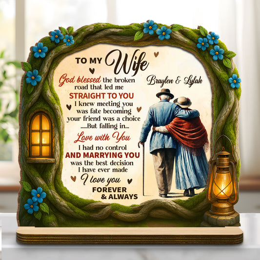 God Blessed The Broken Road That Led Me Straight To You