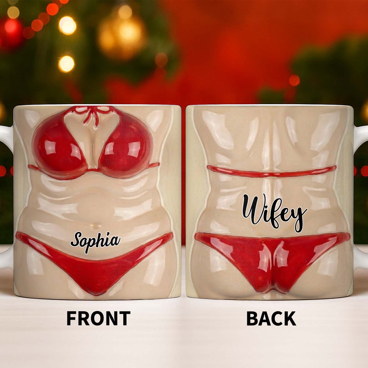 Celebrate Holiday Cheer With A Festive Santa Mug