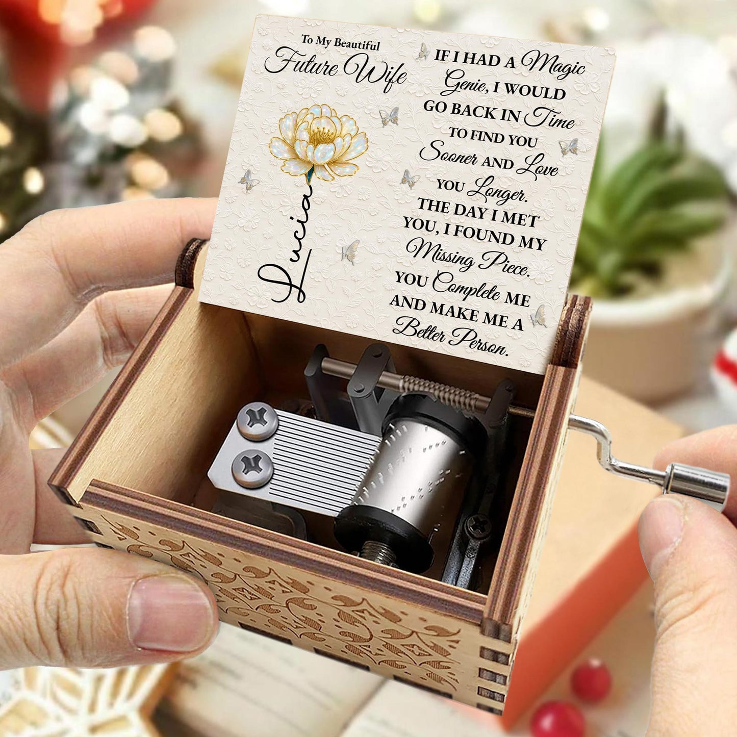 To My Beautiful Future Wife, Love And Time Message