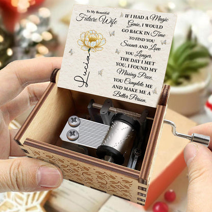 To My Beautiful Future Wife, Love And Time Message