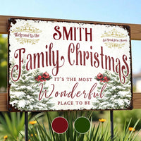 Welcome To The Family Christmas, Most Wonderful Place