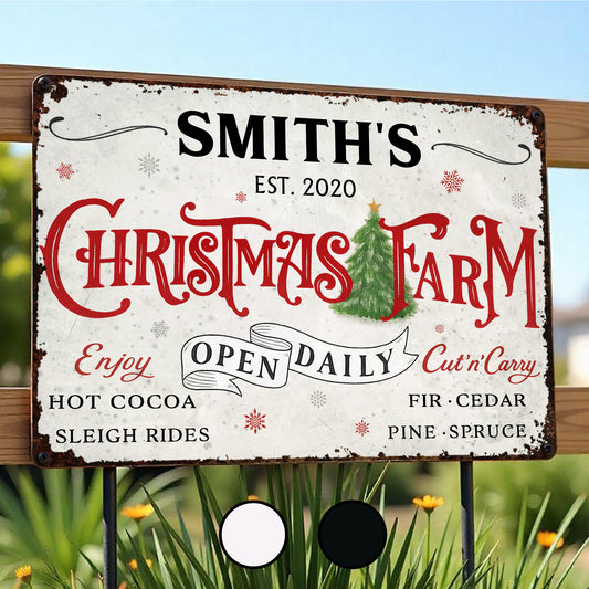 Enjoy Hot Cocoa and Sleigh Rides at the Christmas Farm