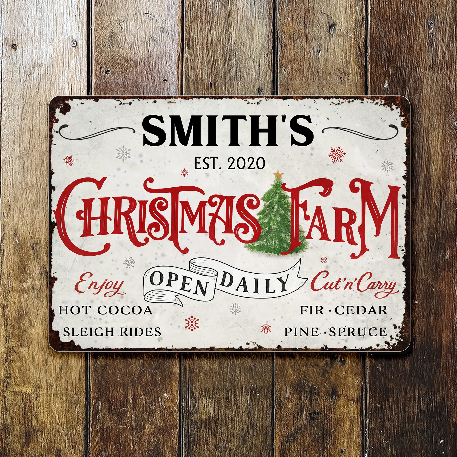 Enjoy Hot Cocoa and Sleigh Rides at the Christmas Farm
