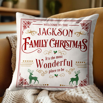 Welcome To The Family Christmas