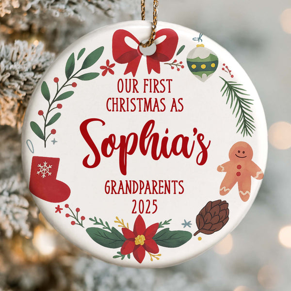 Our First Christmas As Grandparents With Festive Decor