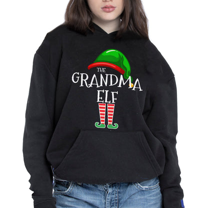 The Grandma Elf With Festive Hat And Shoes