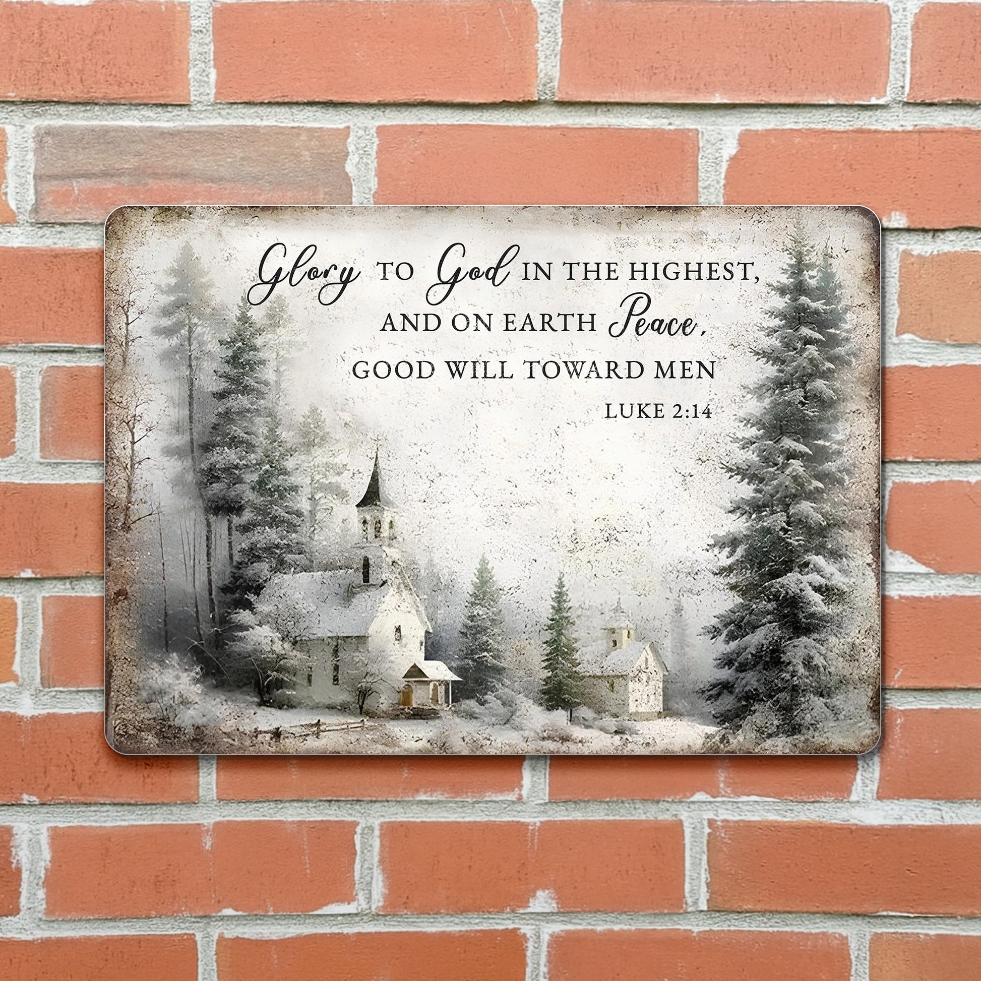 Glory To God Peace On Earth Good Will Toward Men