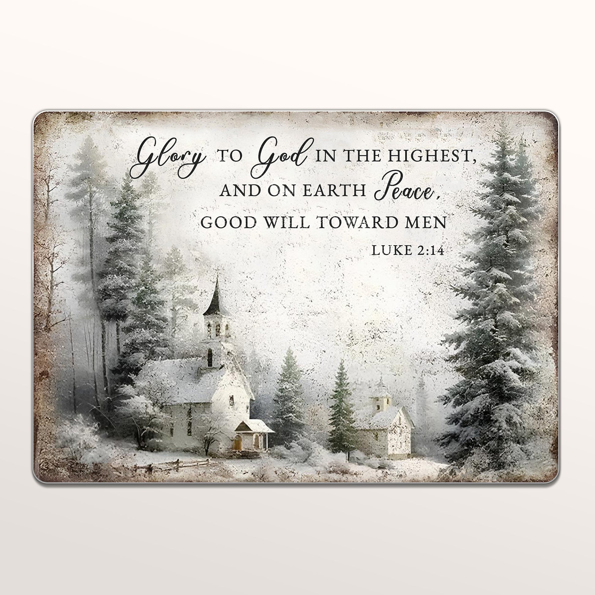 Glory To God Peace On Earth Good Will Toward Men