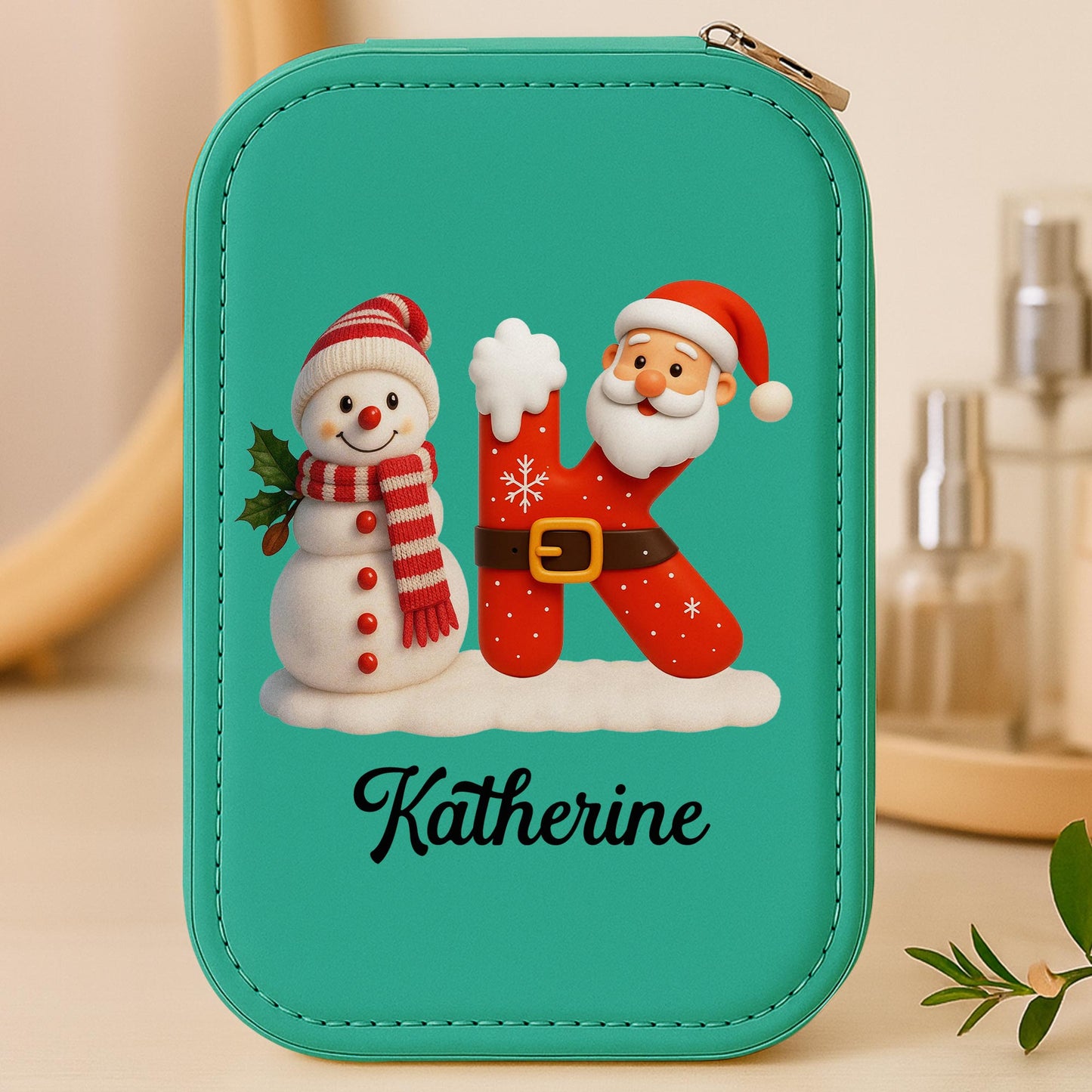 Create A Magical Holiday Moment With Santa Claus And Snowman