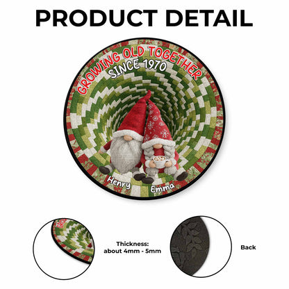 Growing Old Together, Gnomes And Christmas Patterns