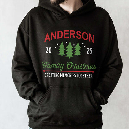 Family Christmas, Creating Memories Together, Christmas Trees