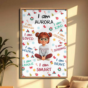 I Am Brave, Loved, Kind, And More, Empowering Girls