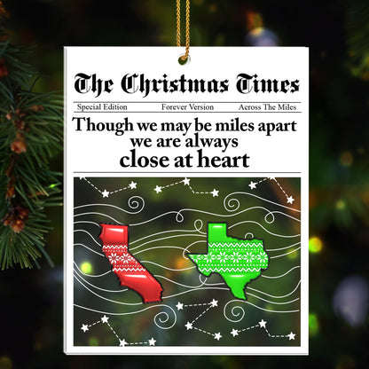 Though We May Be Miles Apart, Close At Heart