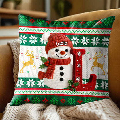 Celebrate Seasonal Cheer With Snowman And Reindeer