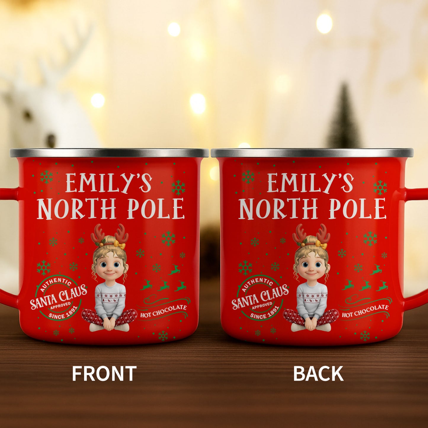 Emily's North Pole Authentic Santa Claus Since [Year]
