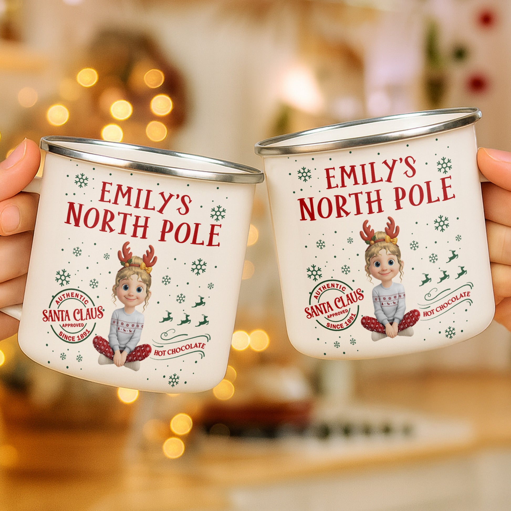 Emily's North Pole Authentic Santa Claus Since [Year]