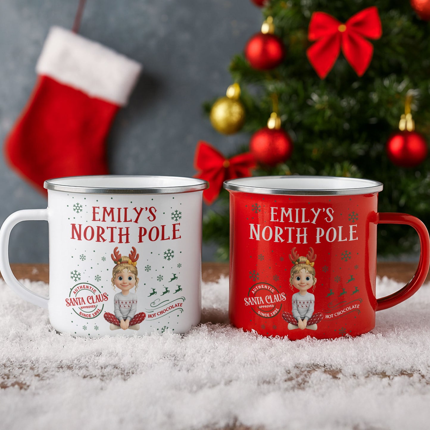 Emily's North Pole Authentic Santa Claus Since [Year]