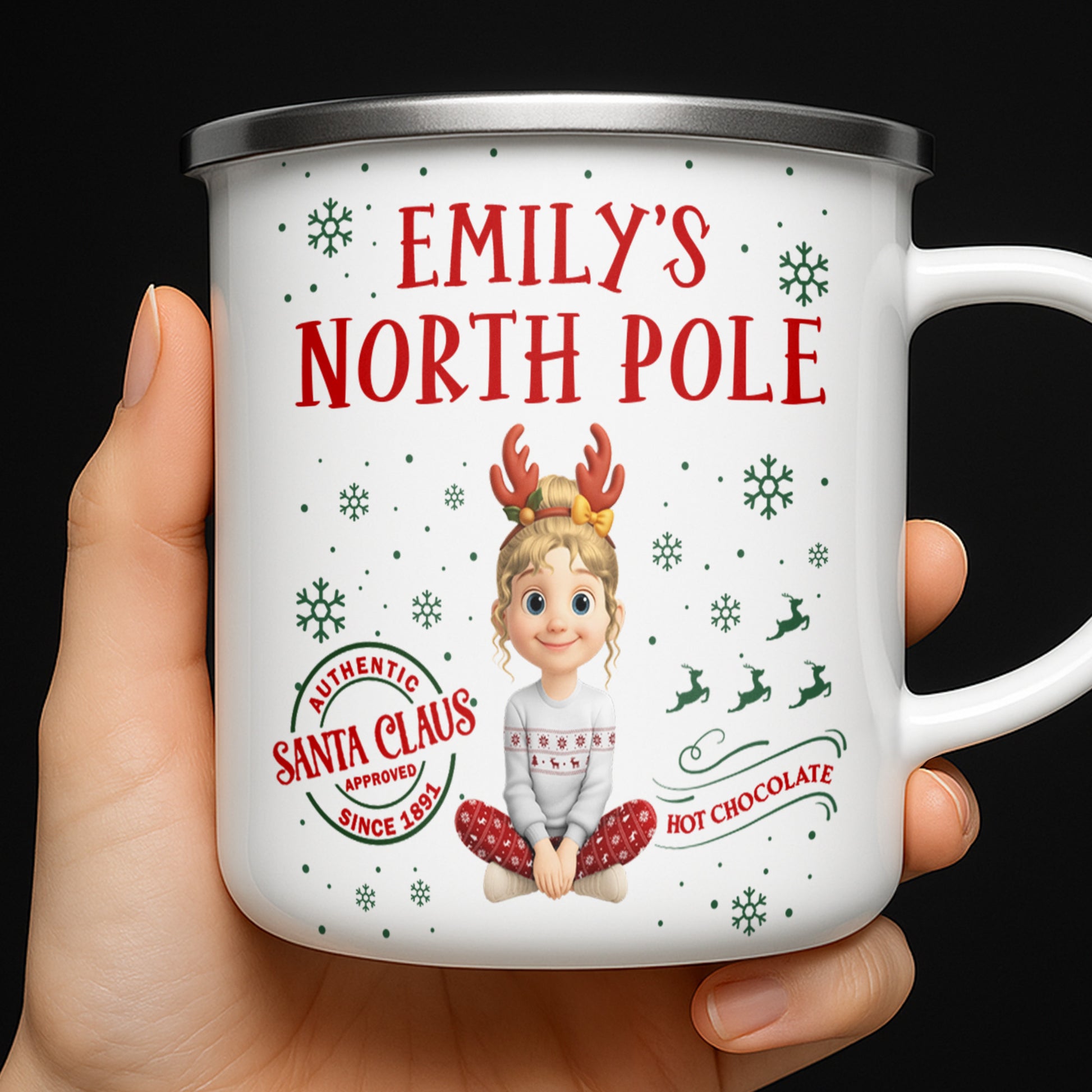Emily's North Pole Authentic Santa Claus Since [Year]