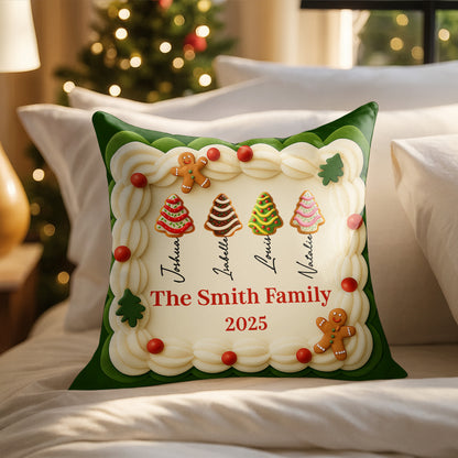 Personalize Your Family Christmas With Gingerbread And Trees