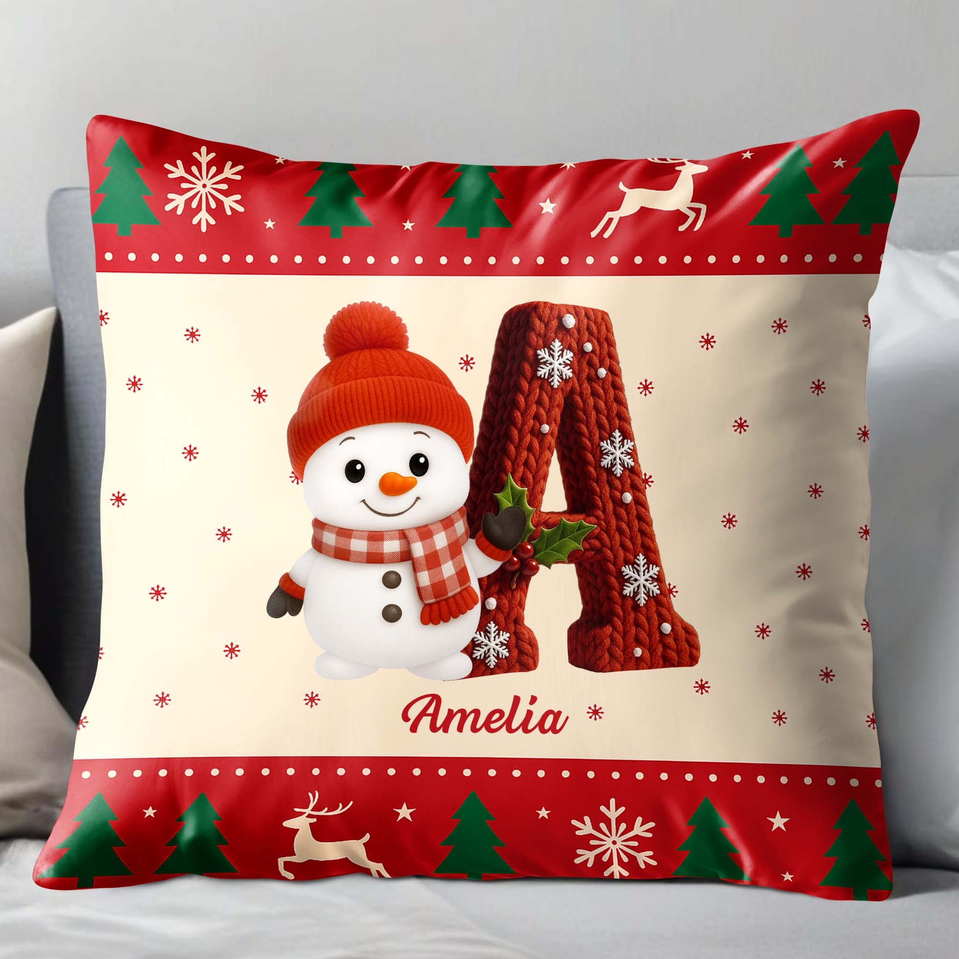 Celebrate The Warmth Of The Season With Snowman And Holiday Trees