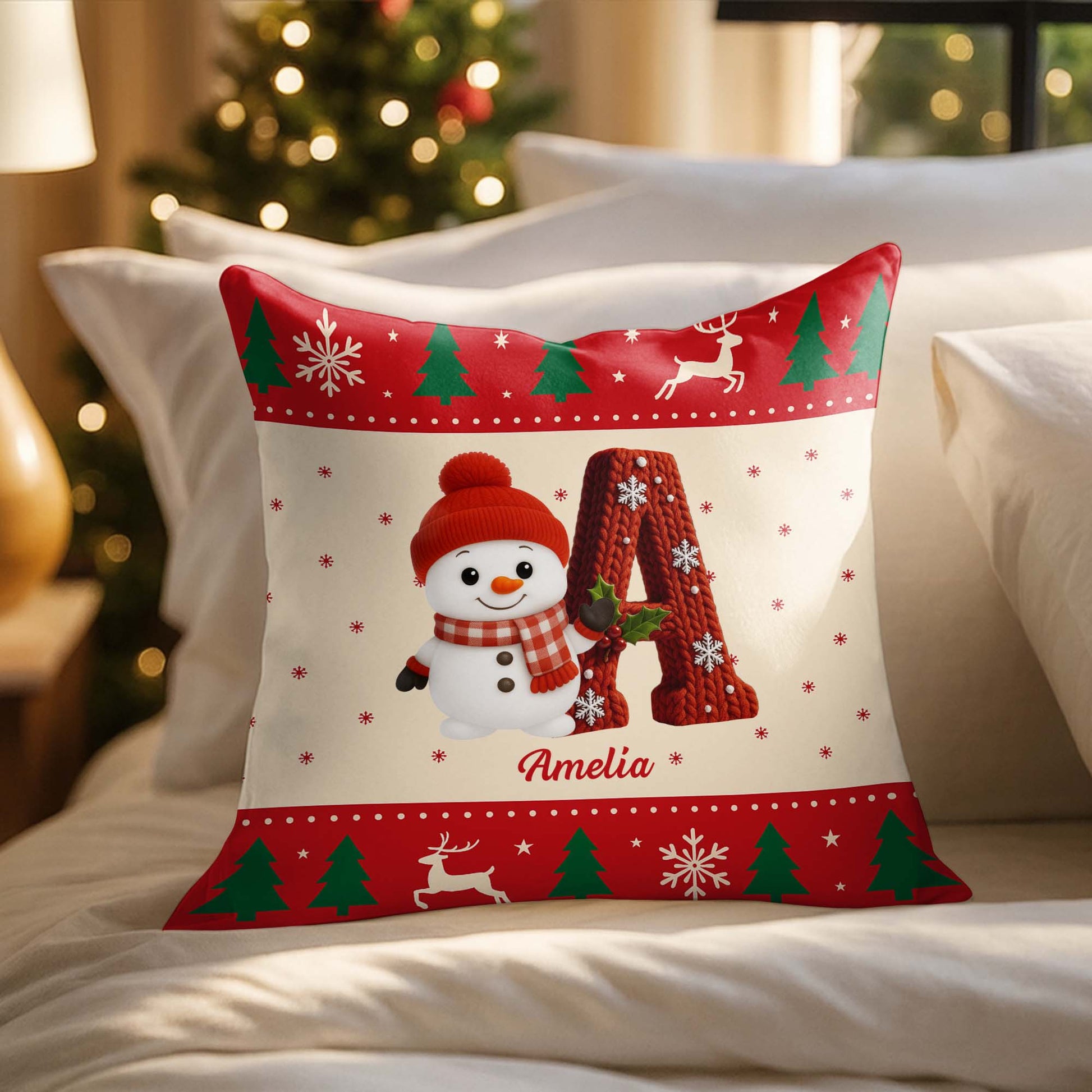 Celebrate The Warmth Of The Season With Snowman And Holiday Trees