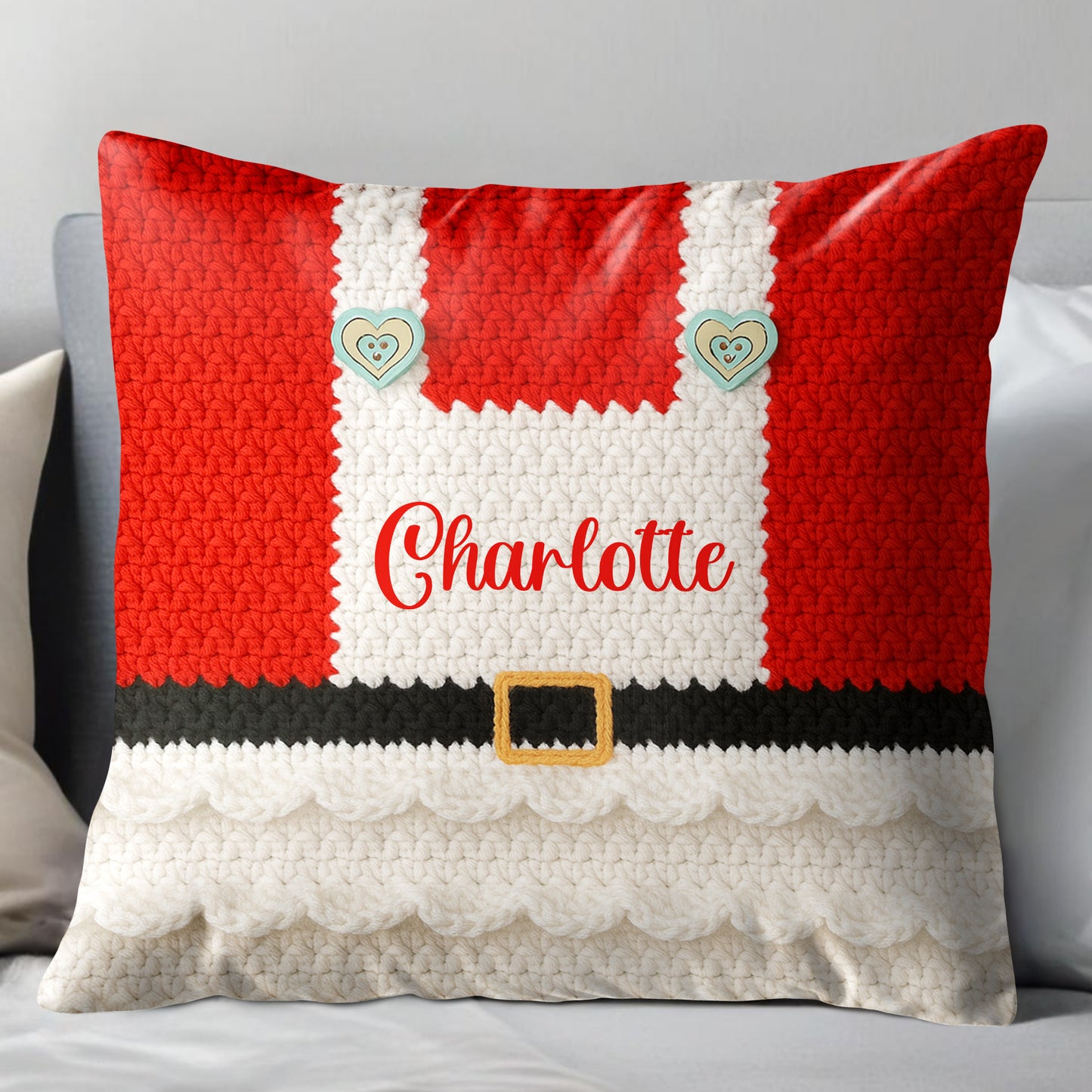 Cozy Santa Suit Design Festive Holiday Decor