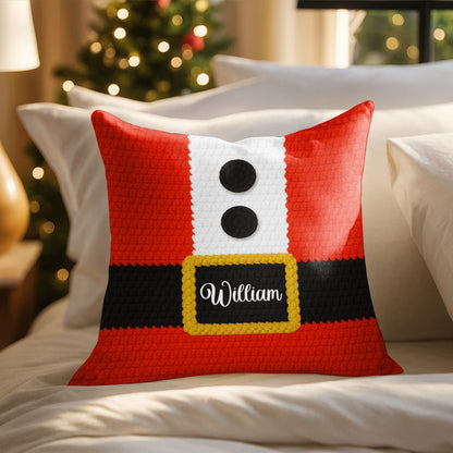 Create A Festive Atmosphere With This Customizable Snowman Pillow