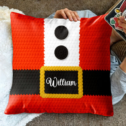 Create A Festive Atmosphere With This Customizable Snowman Pillow