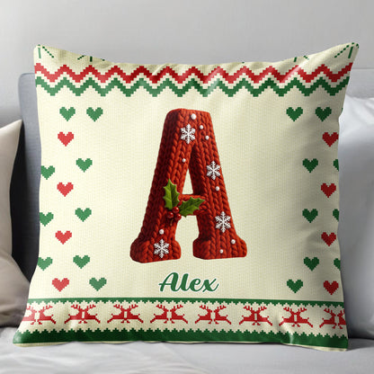 Celebrate The Festive Season With Holiday Motifs Pillow