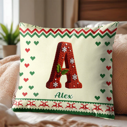 Celebrate The Festive Season With Holiday Motifs Pillow