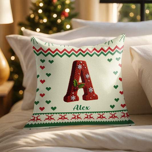 Celebrate The Festive Season With Holiday Motifs Pillow