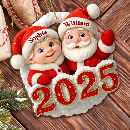 Celebrate The Festive Season With Santa And Elf