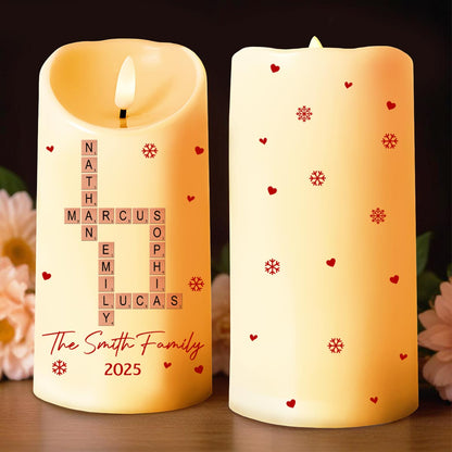Celebrate Your Family's Special Moments With Hearts And Snowflakes