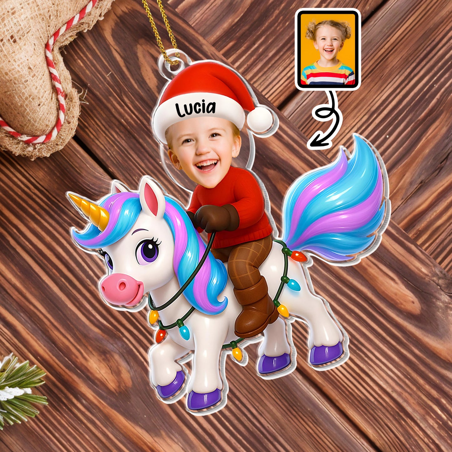 Create A Magical Holiday Memory With Our Unicorn Ornament