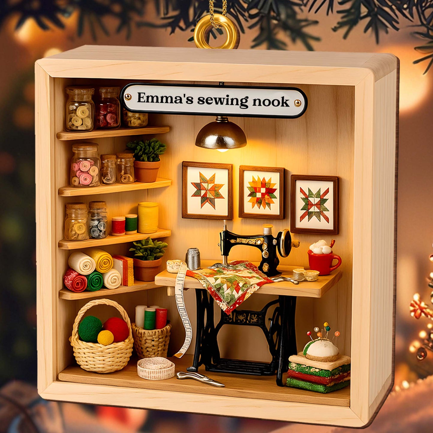 Welcome To My Sewing Nook With Sewing Machine