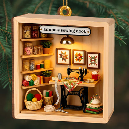 Welcome To My Sewing Nook With Sewing Machine