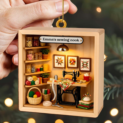 Welcome To My Sewing Nook With Sewing Machine