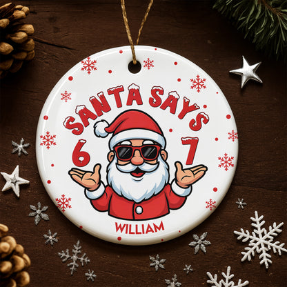 Santa Says, Celebrate Christmas With Custom Cheer