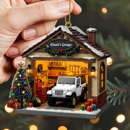 Capture The Spirit Of The Holidays With A Custom Garage Scene