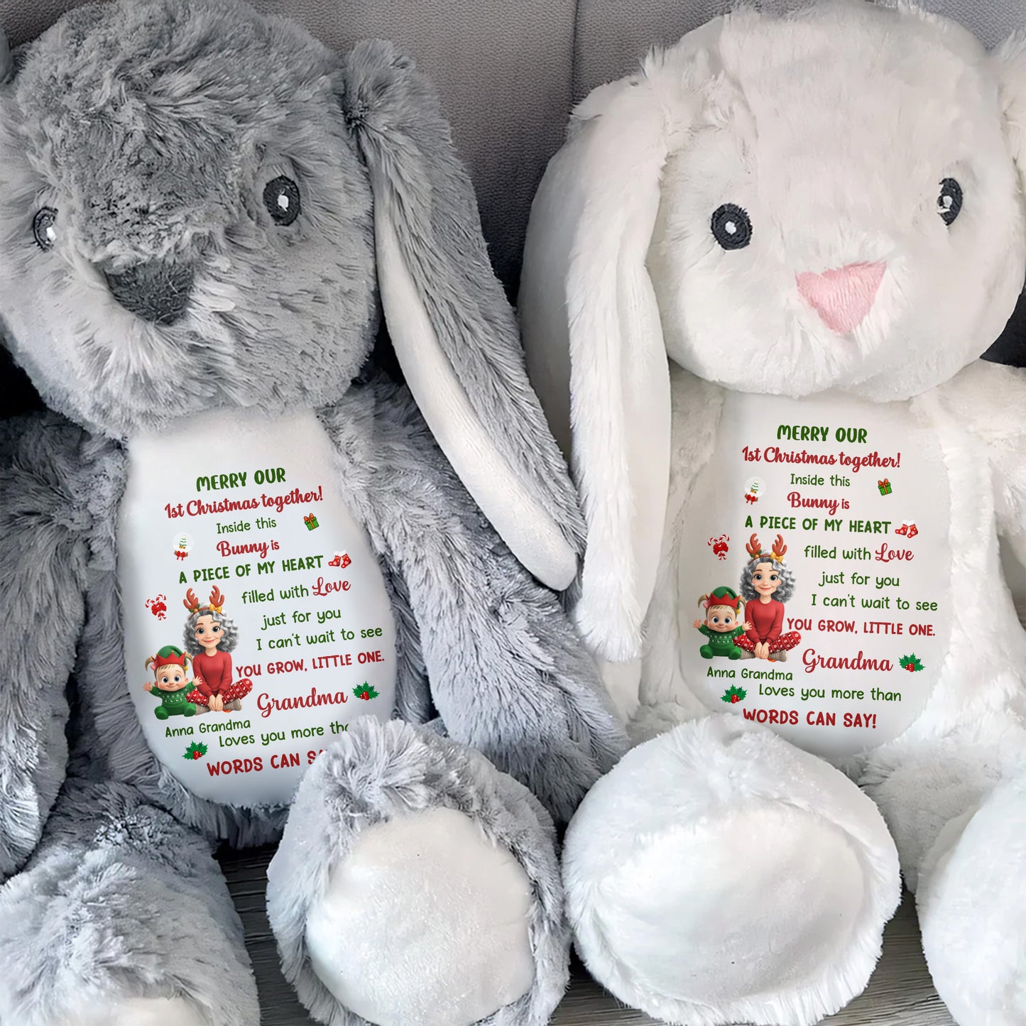 Merry Our 1st Christmas Together Filled With Love