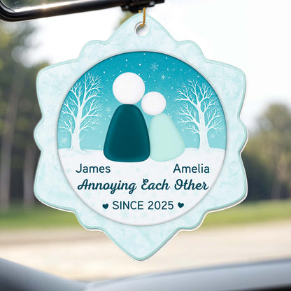 Annoying Each Other, Winter Trees and Snow Design