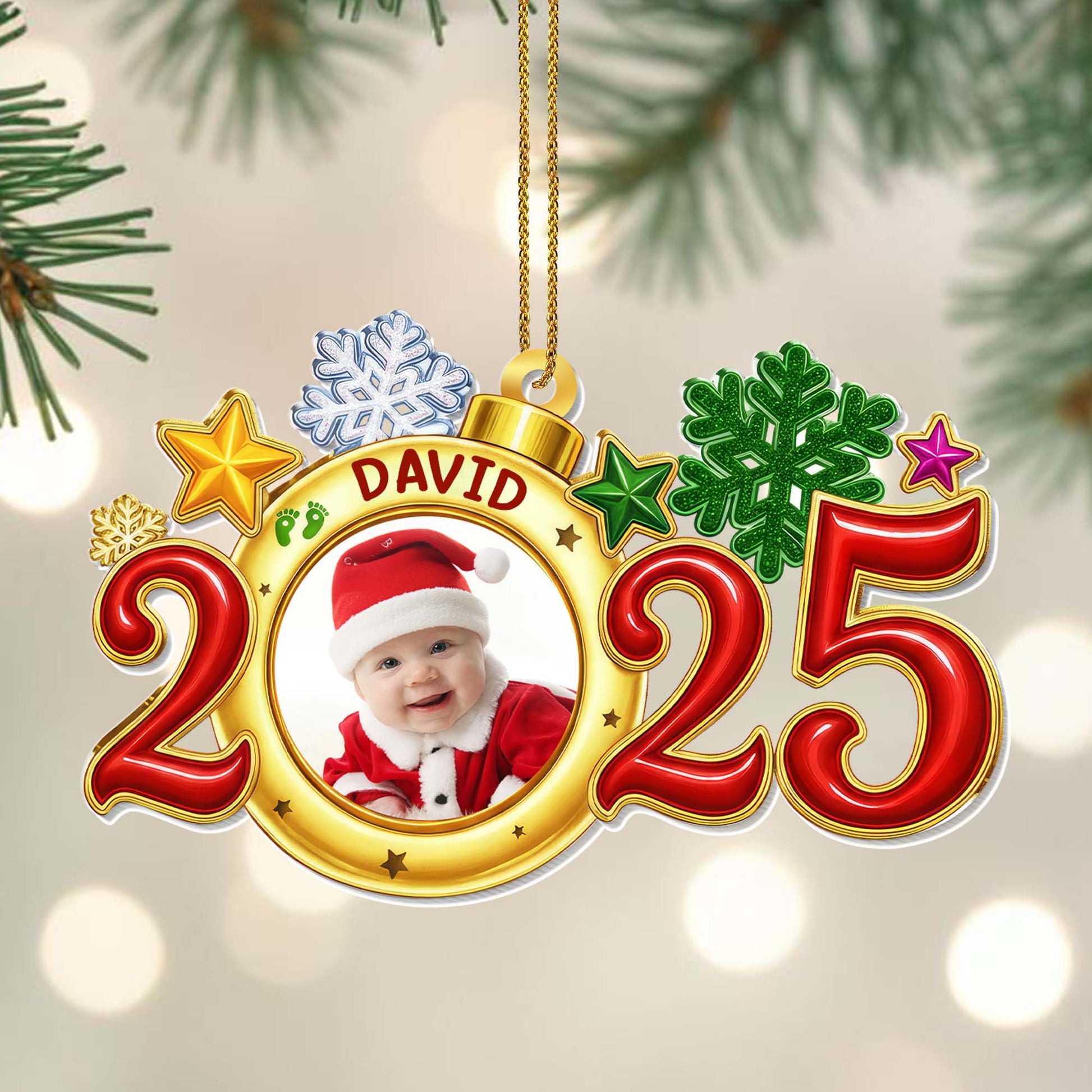 Sweet Santa Baby Cherishing Christmas