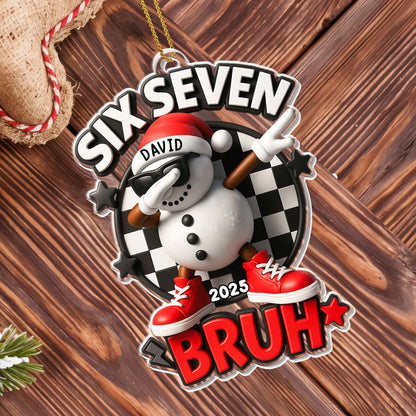 Create A Fun And Festive Snowman Ornament