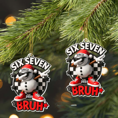 Create A Fun And Festive Snowman Ornament