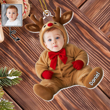 Capture Your Little One's Perfect Moments, Baby In Reindeer Costume