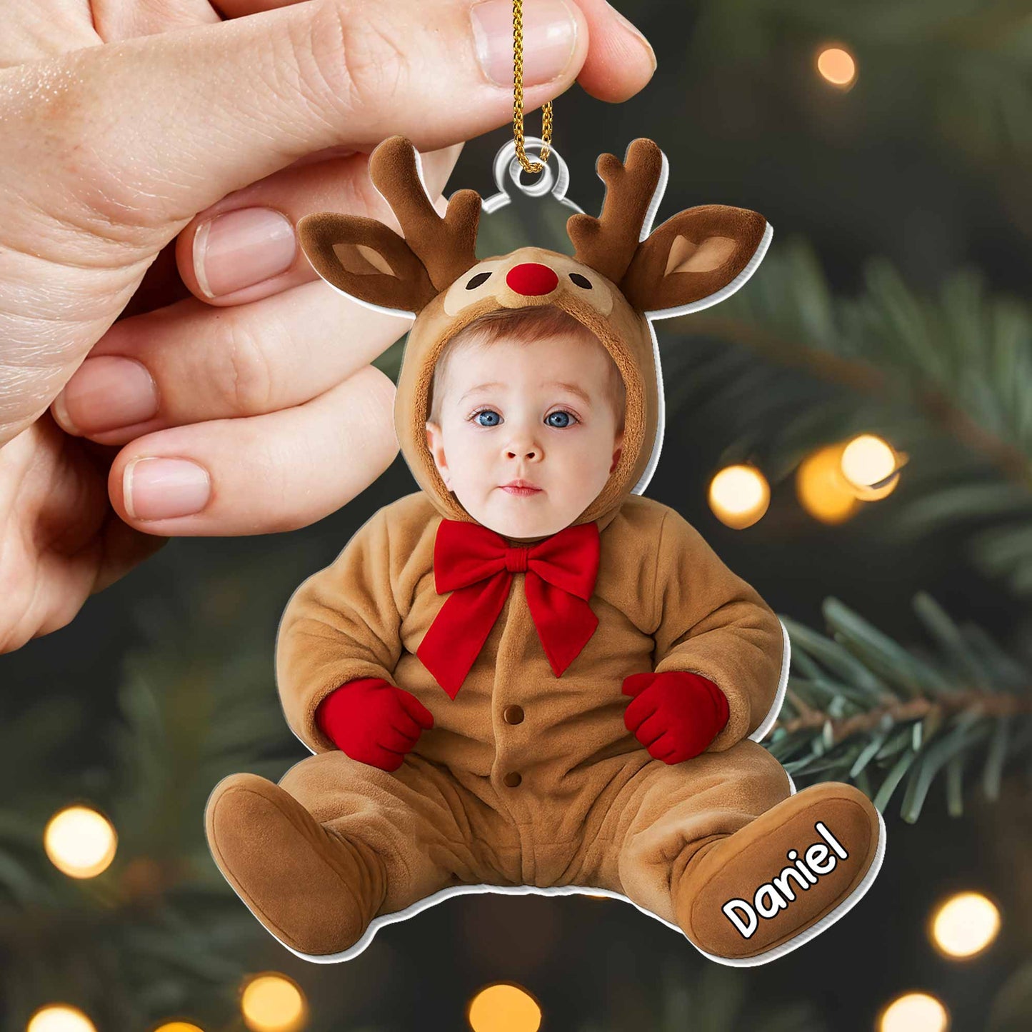 Capture Your Little One's Perfect Moments, Baby In Reindeer Costume