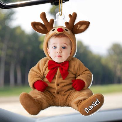 Capture Your Little One's Perfect Moments, Baby In Reindeer Costume
