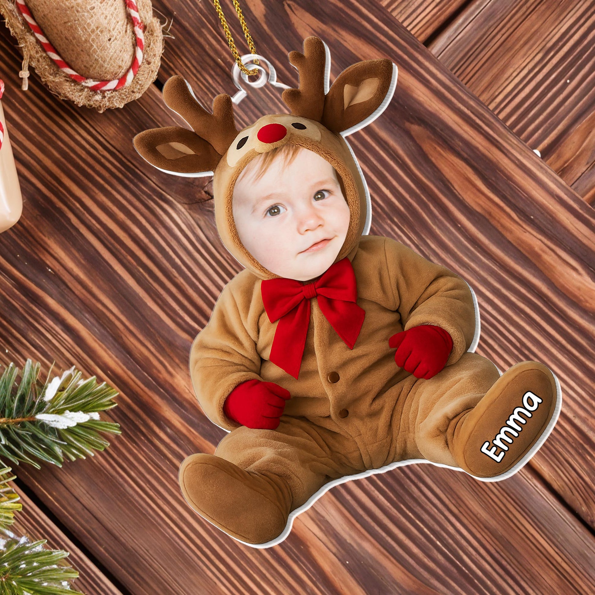 Capture Your Little One's Perfect Moments, Baby In Reindeer Costume