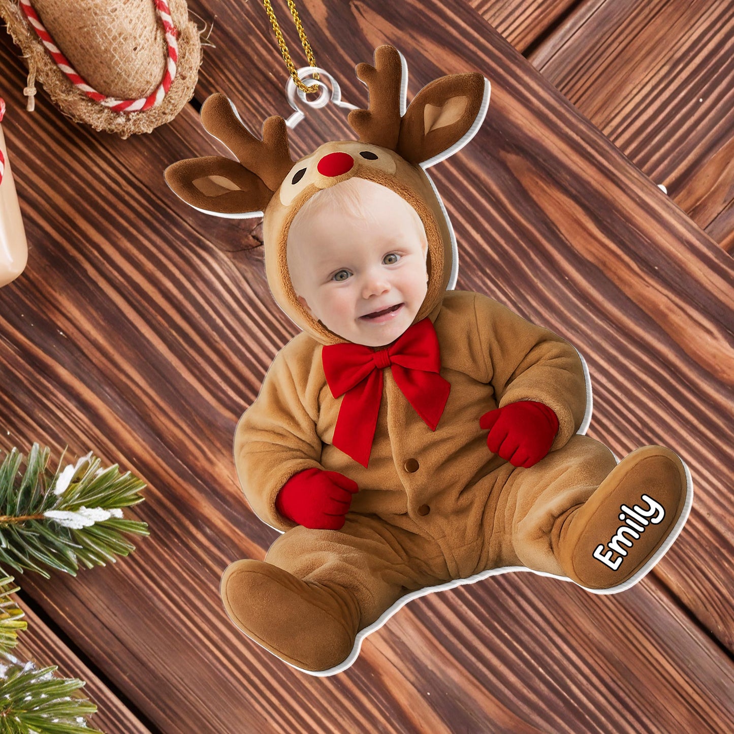 Capture Your Little One's Perfect Moments, Baby In Reindeer Costume